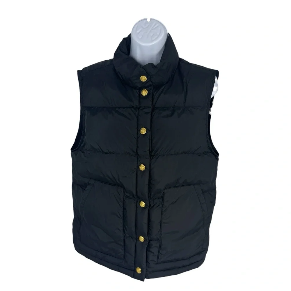 Tuckernuck Black Inez Puffer Vest Size M NWT – Quilted Sleeveless Vest - Picture 4 of 11